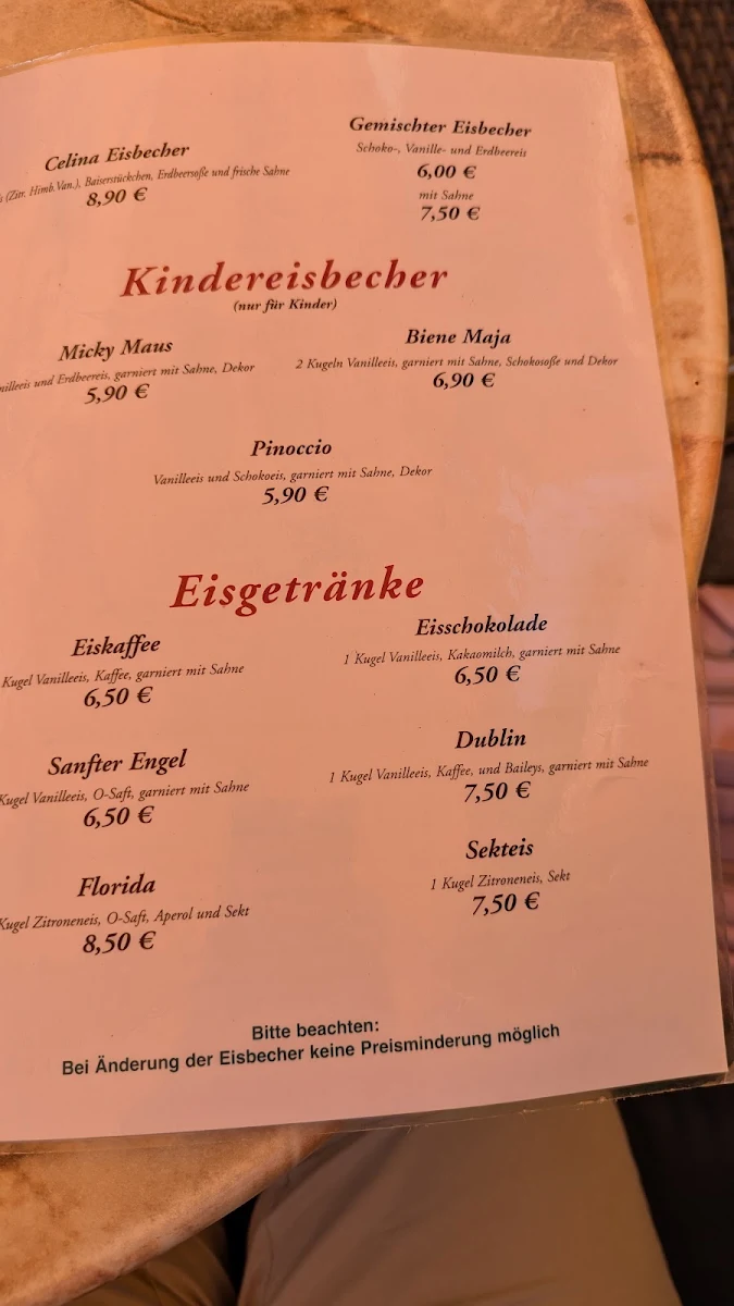 Speisekarte photo 2