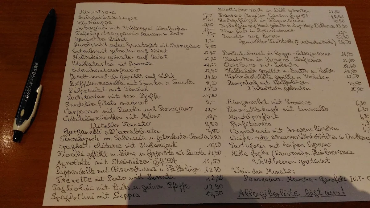 Speisekarte photo 2