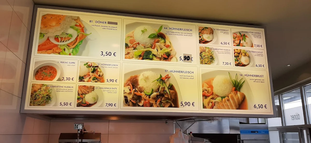 Speisekarte, Lahuo Asia Bistro