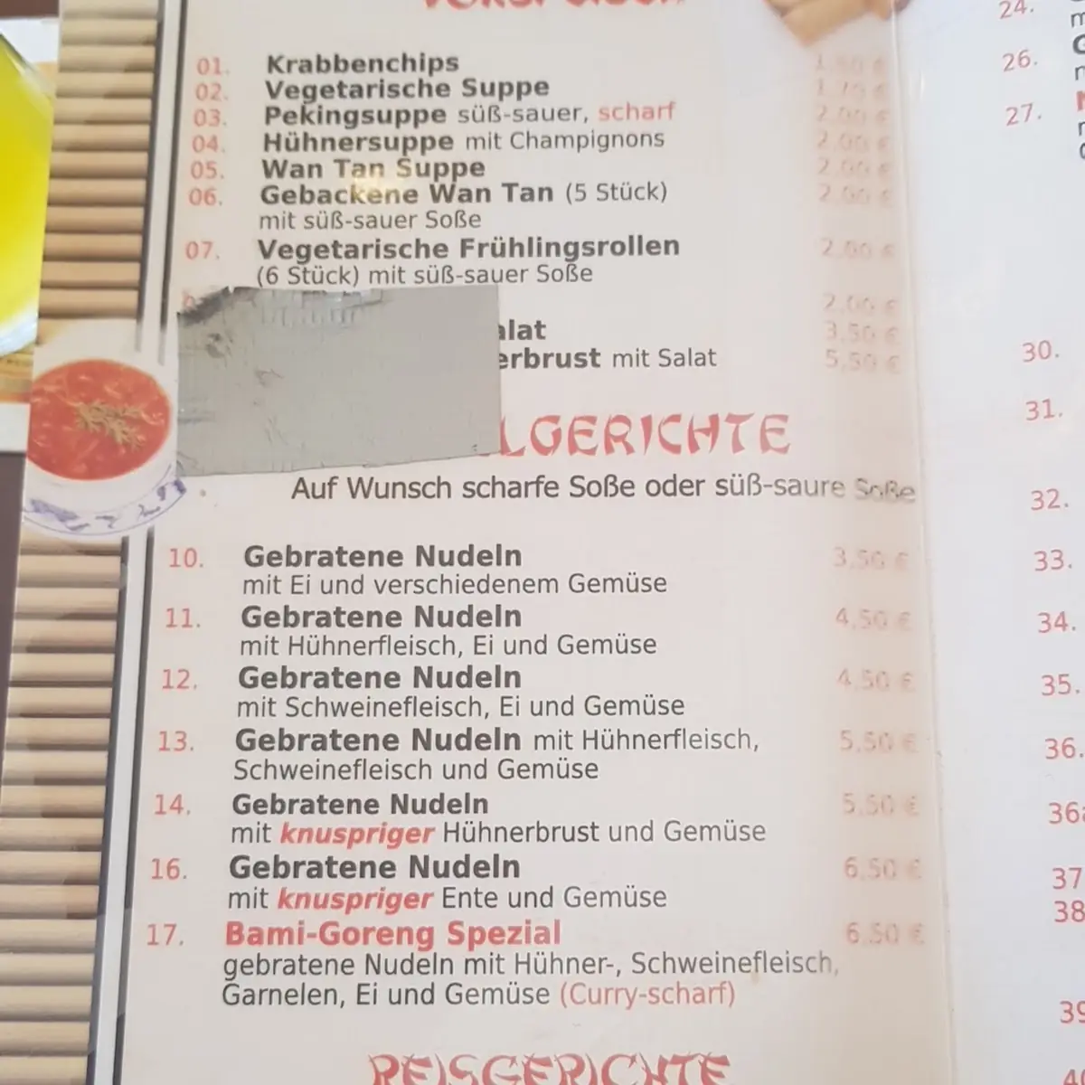 Speisekarte photo 10