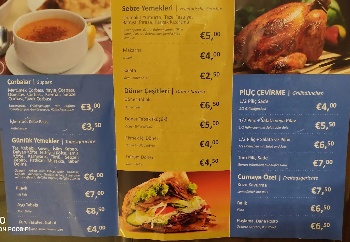Speisekarte photo 2