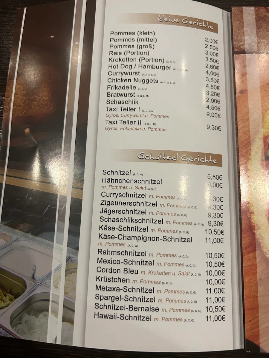 Speisekarte photo 1