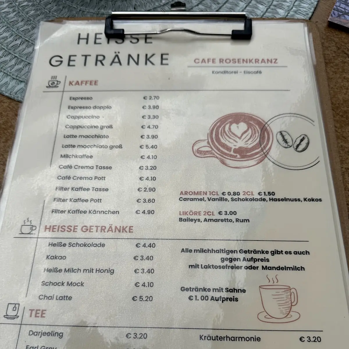 Speisekarte photo 1
