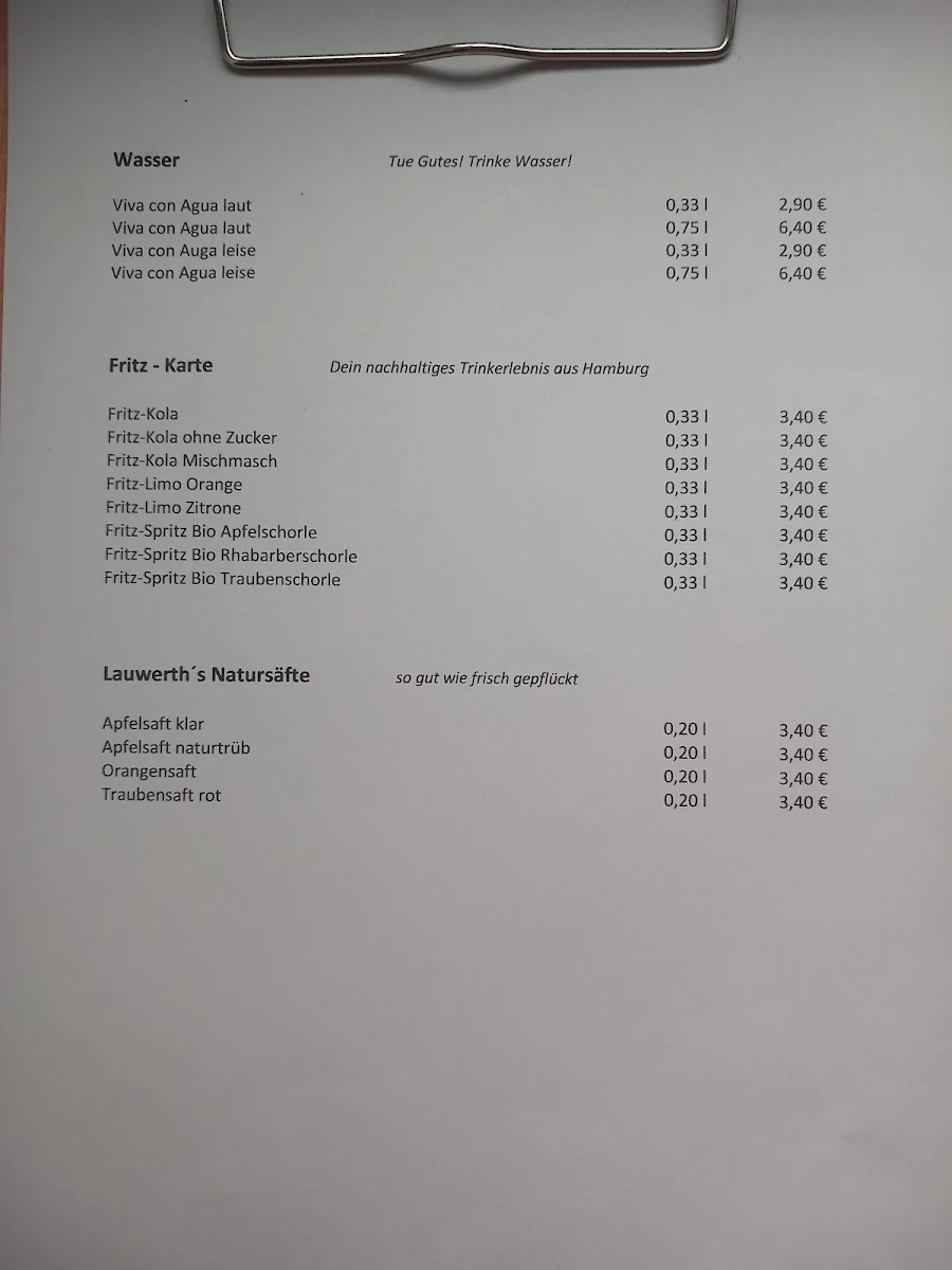 Speisekarte photo 1