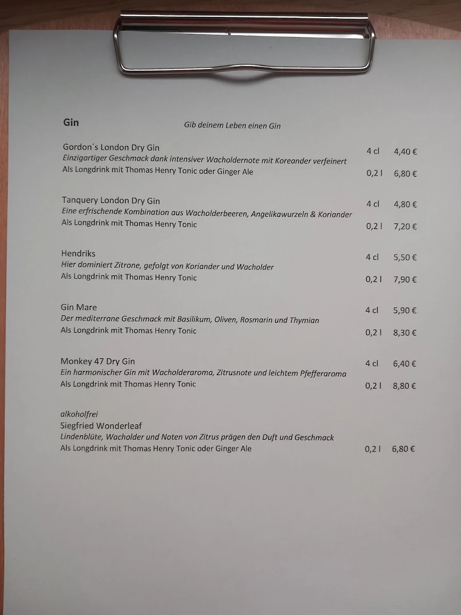 Speisekarte photo 2