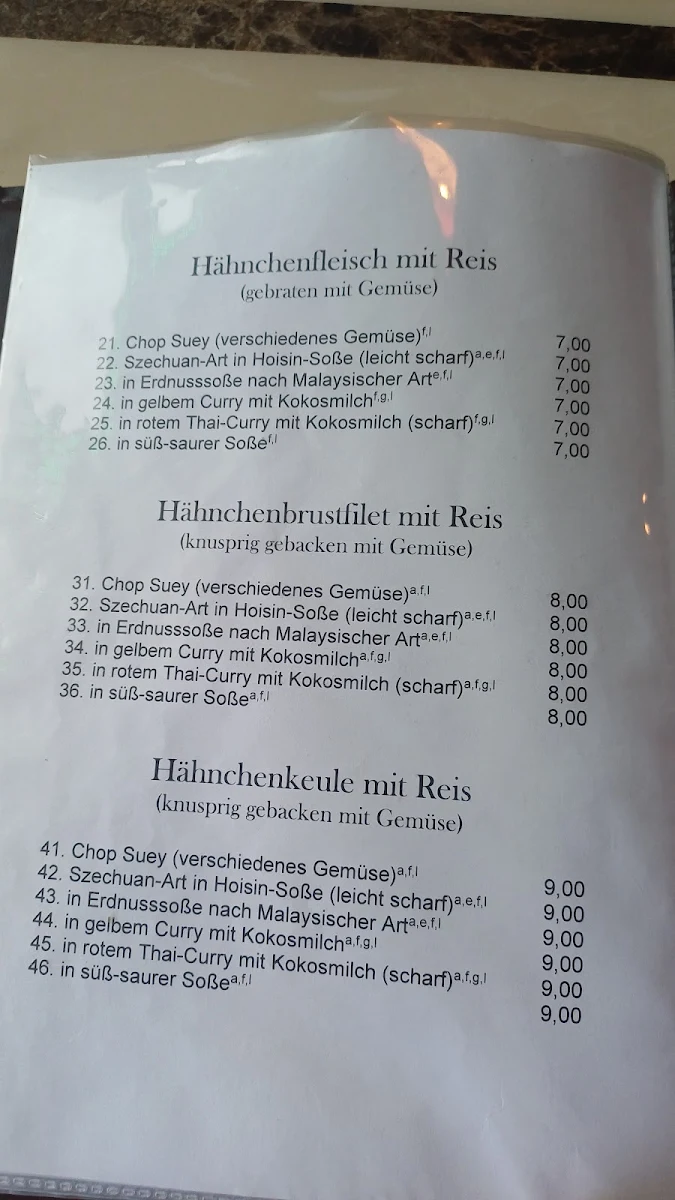 Speisekarte photo 1