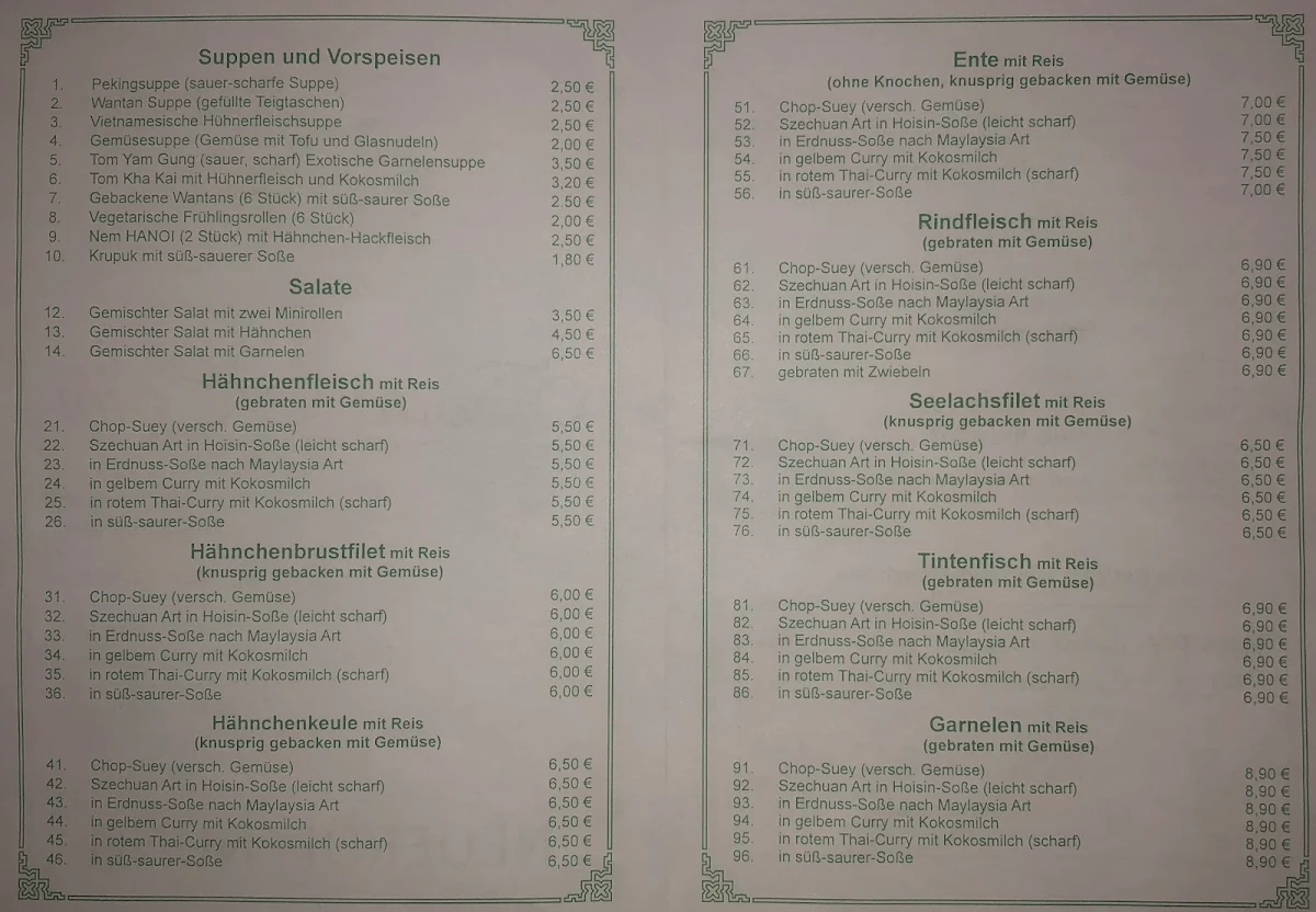 Speisekarte photo 9