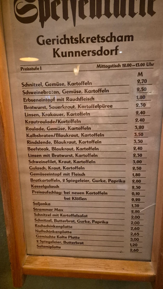 Speisekarte photo 1