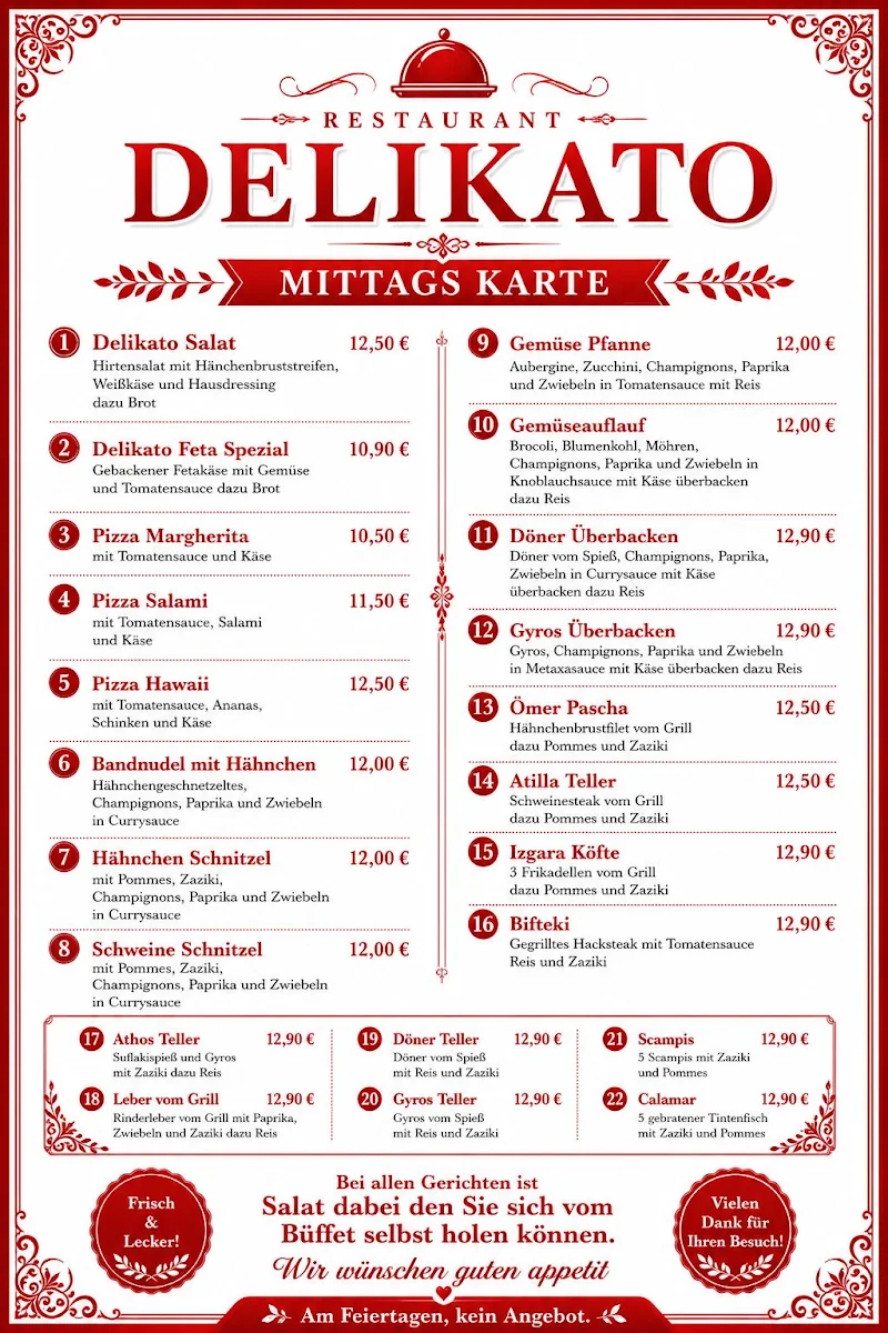 Speisekarte photo 2