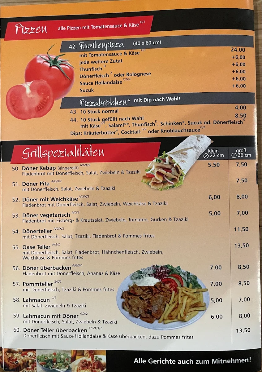 Speisekarte photo 2