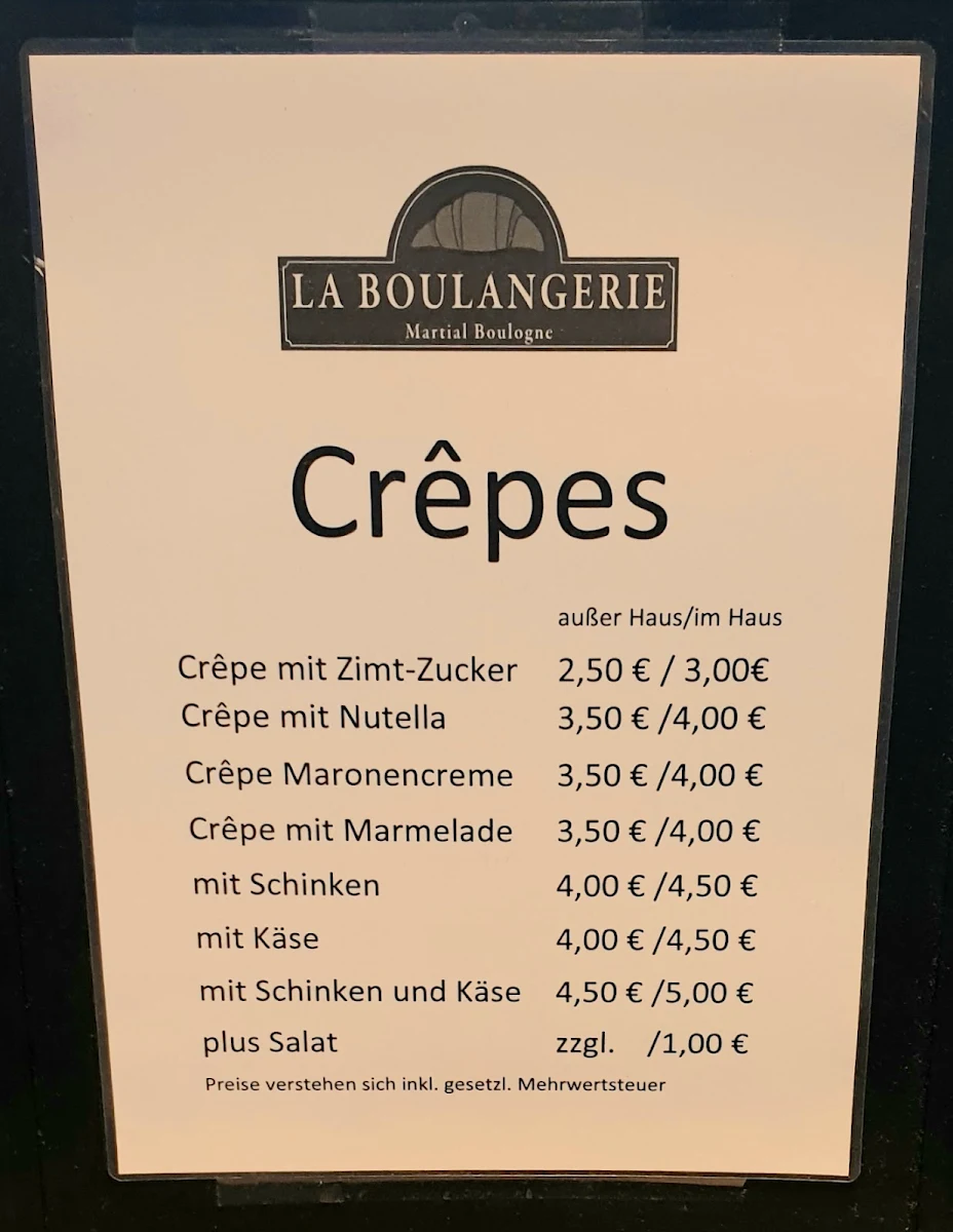 Speisekarte photo 1