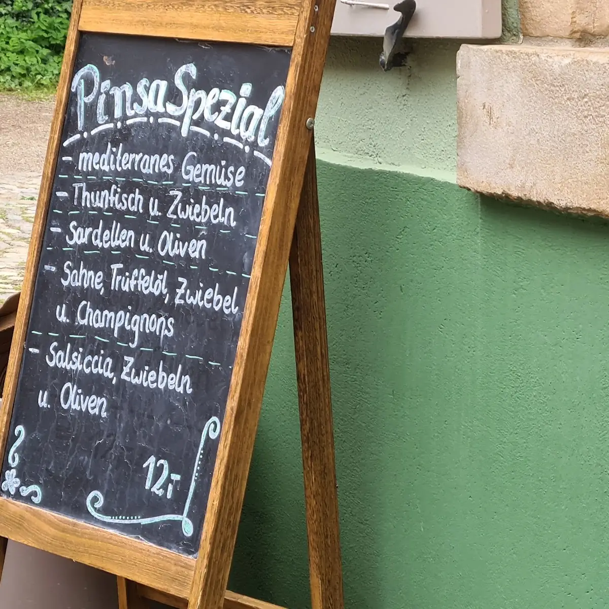 Speisekarte, mediterrane Leidenschaft