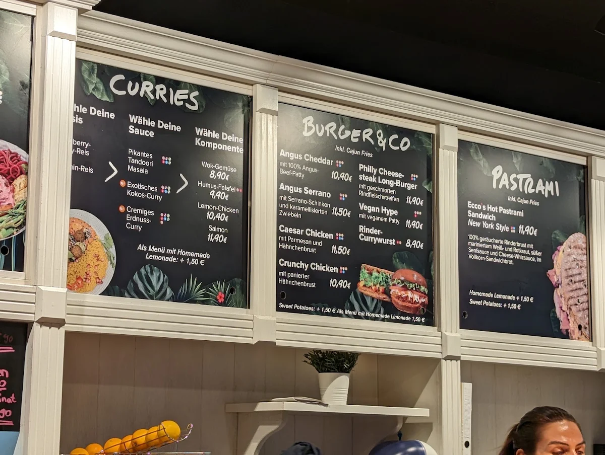 Speisekarte, DAILY Catering
