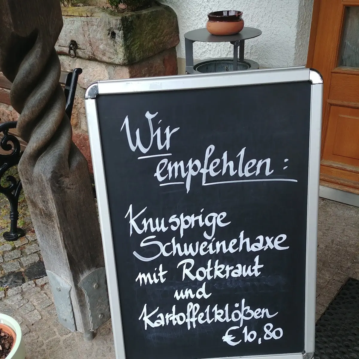 Speisekarte, Waldmichelbacher Hof