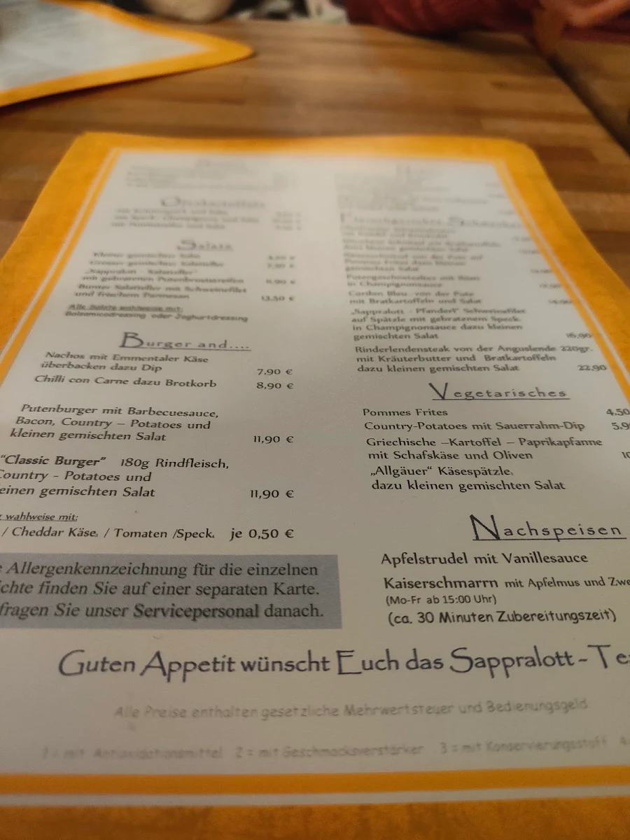 Speisekarte photo 8