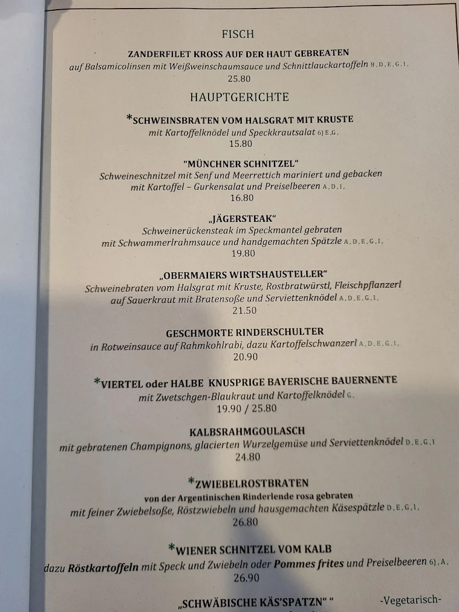 Speisekarte photo 5