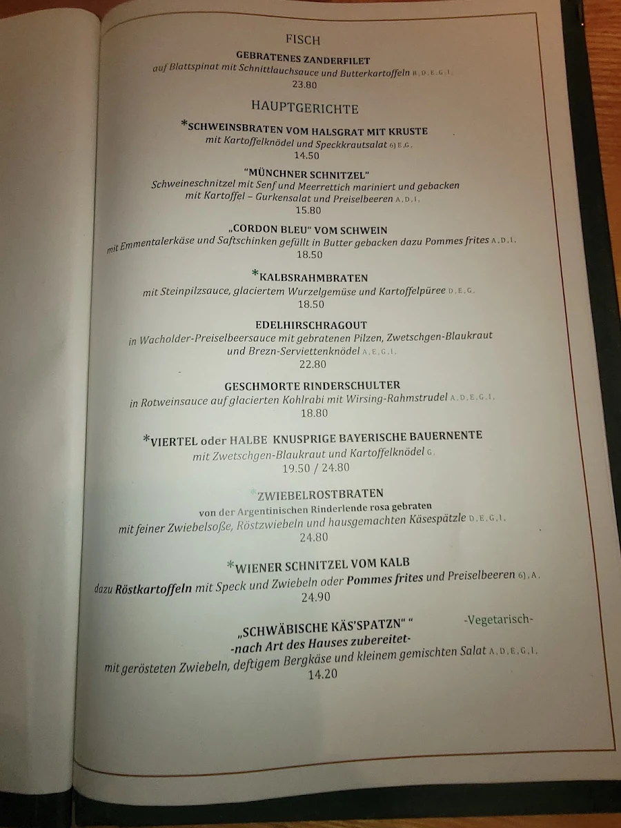 Speisekarte photo 6