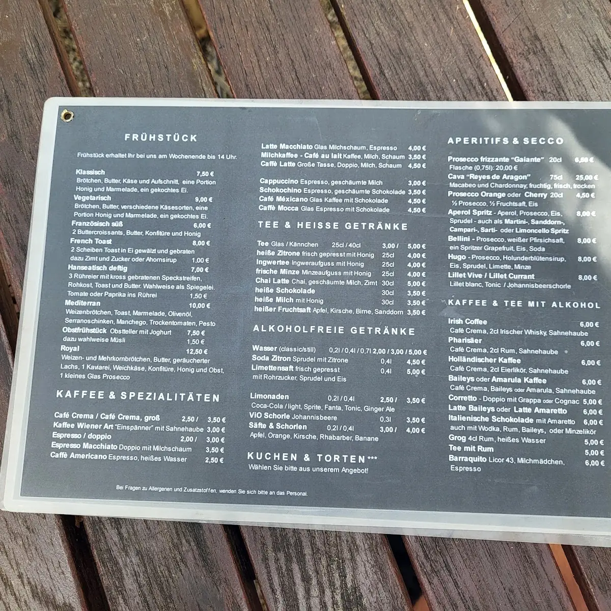 Speisekarte photo 2