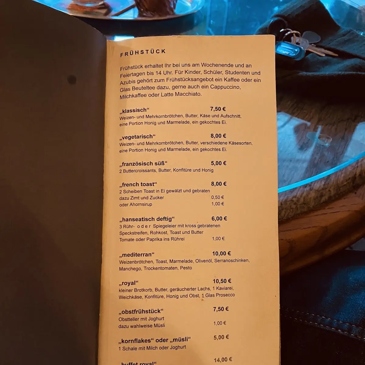 Speisekarte photo 6