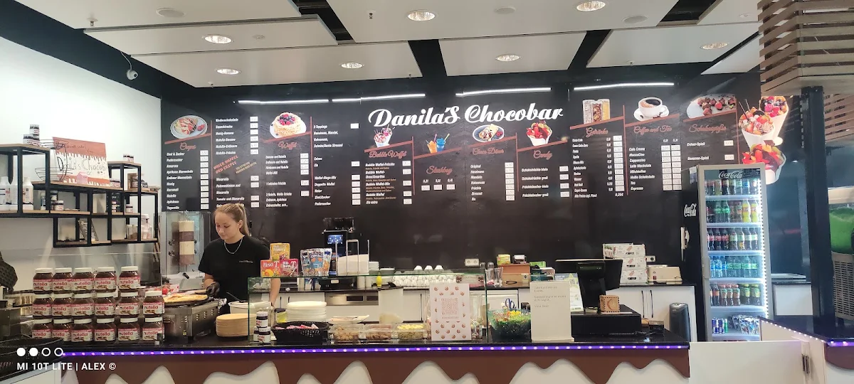 Speisekarte, Danila’s Chocobar