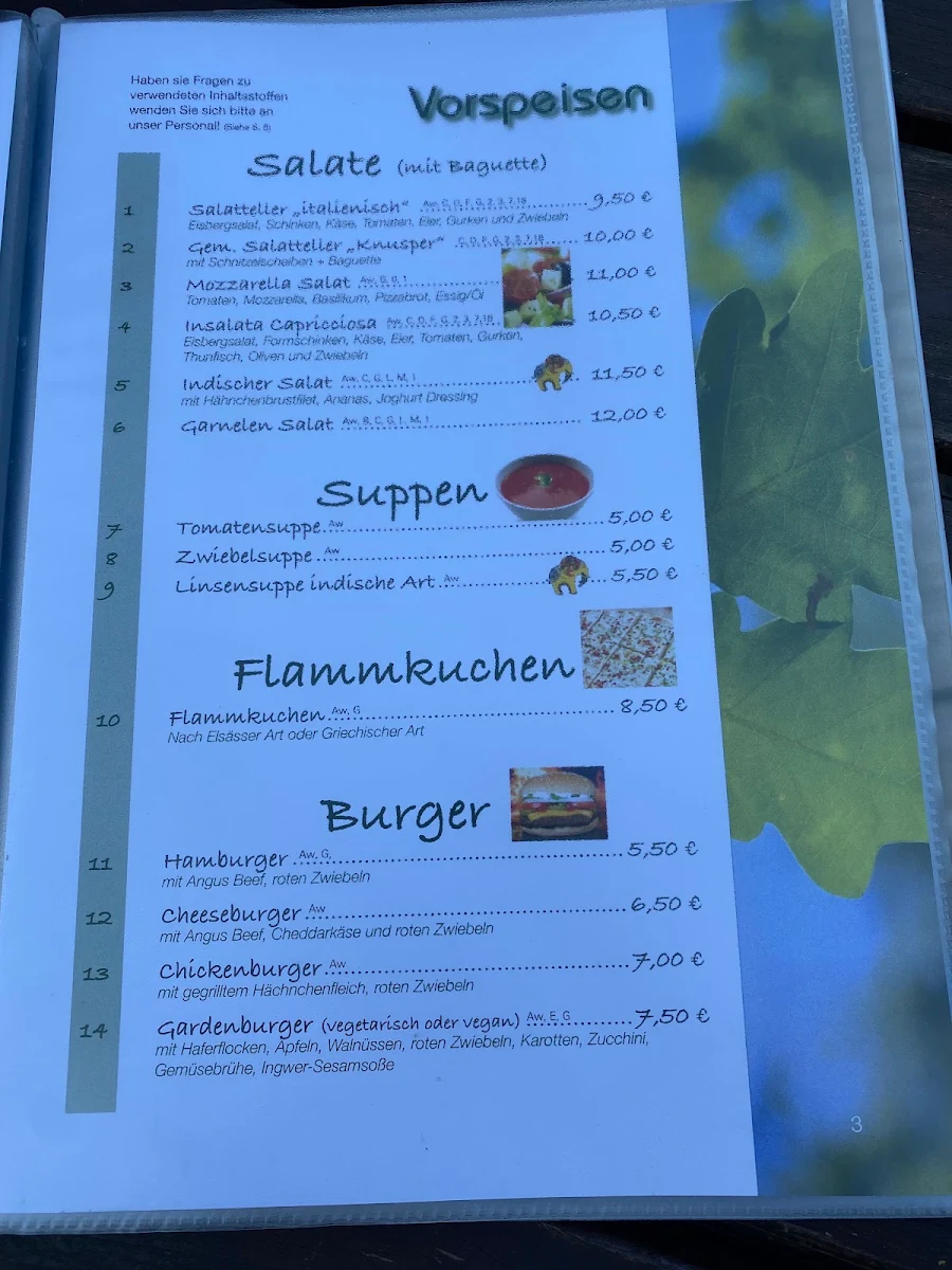Speisekarte photo 4