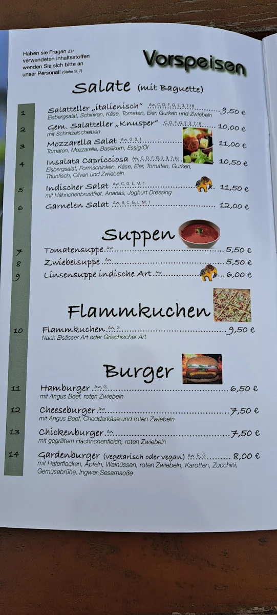 Speisekarte photo 5