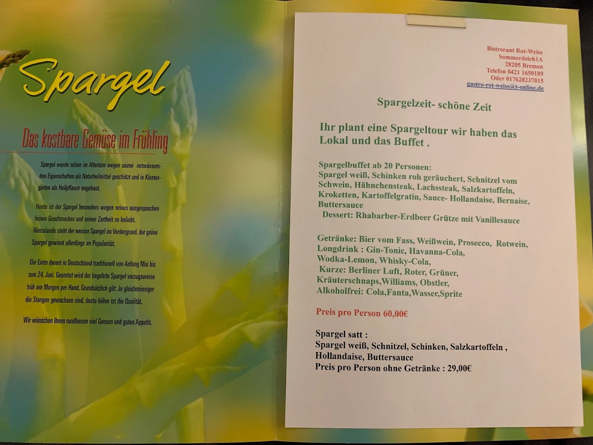 Speisekarte, B.K. Catering Lieferservice