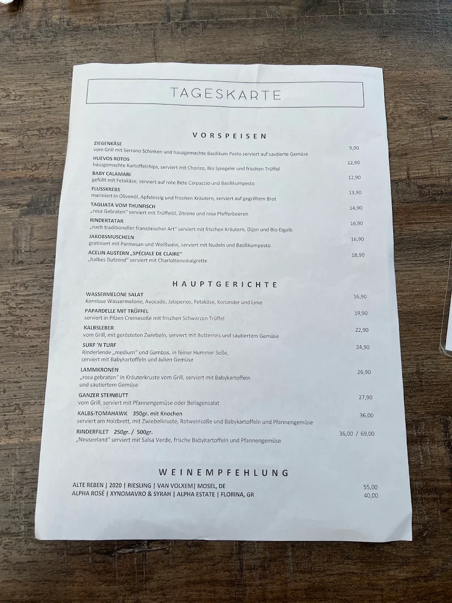 Speisekarte photo 6