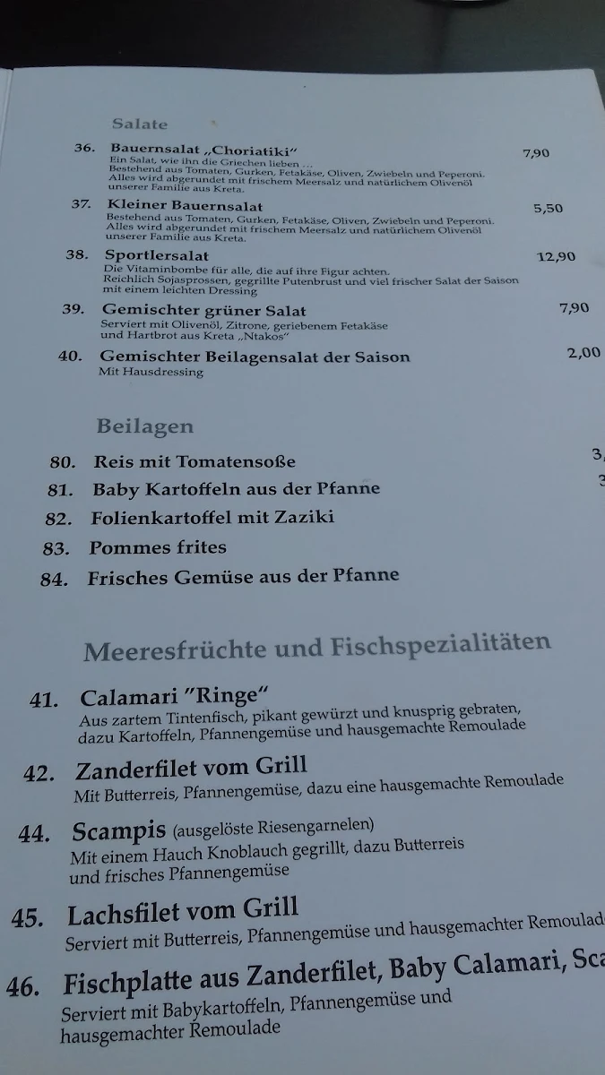 Speisekarte photo 8