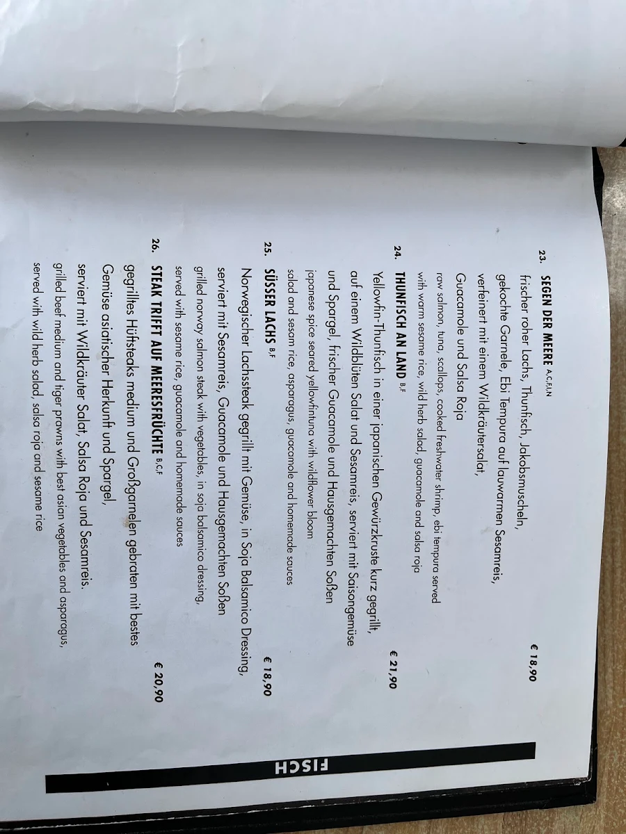 Speisekarte photo 9