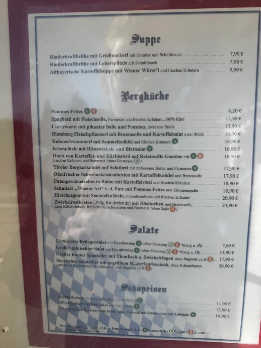 Speisekarte photo 3