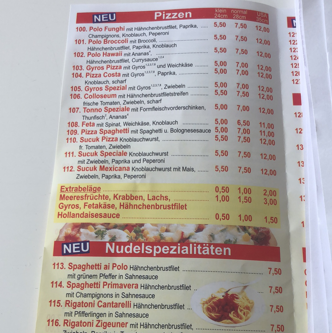 Speisekarte photo 6