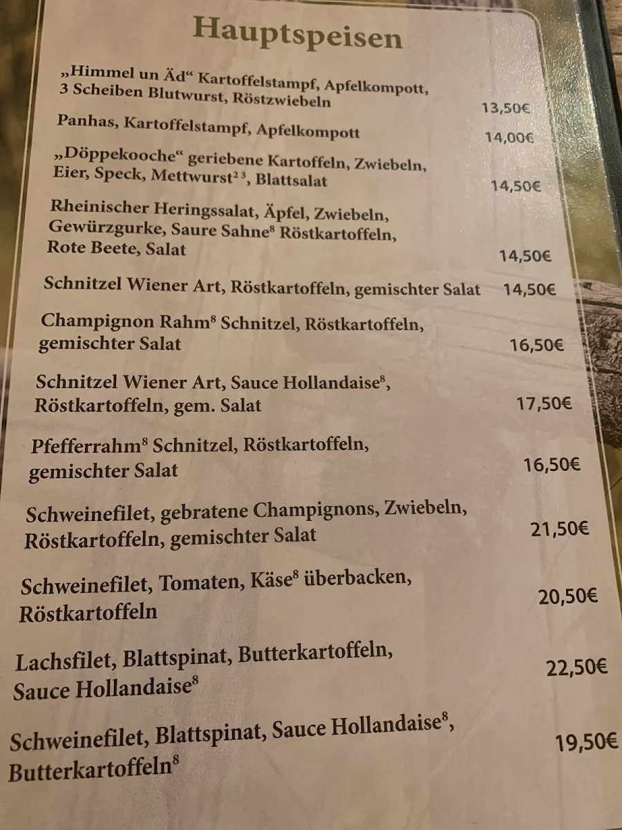 Speisekarte, Naturhof Bauernmarkt Cafe Beyen GmbH