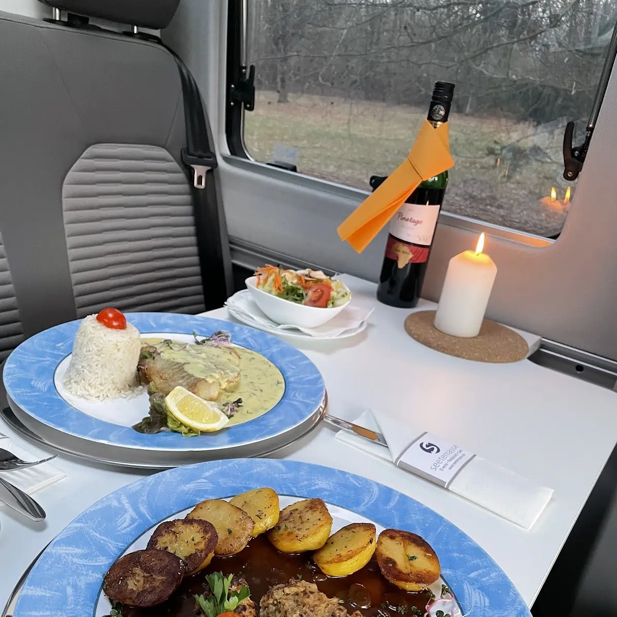 Essen und Trinken, Café Restaurant Seeterrasse
