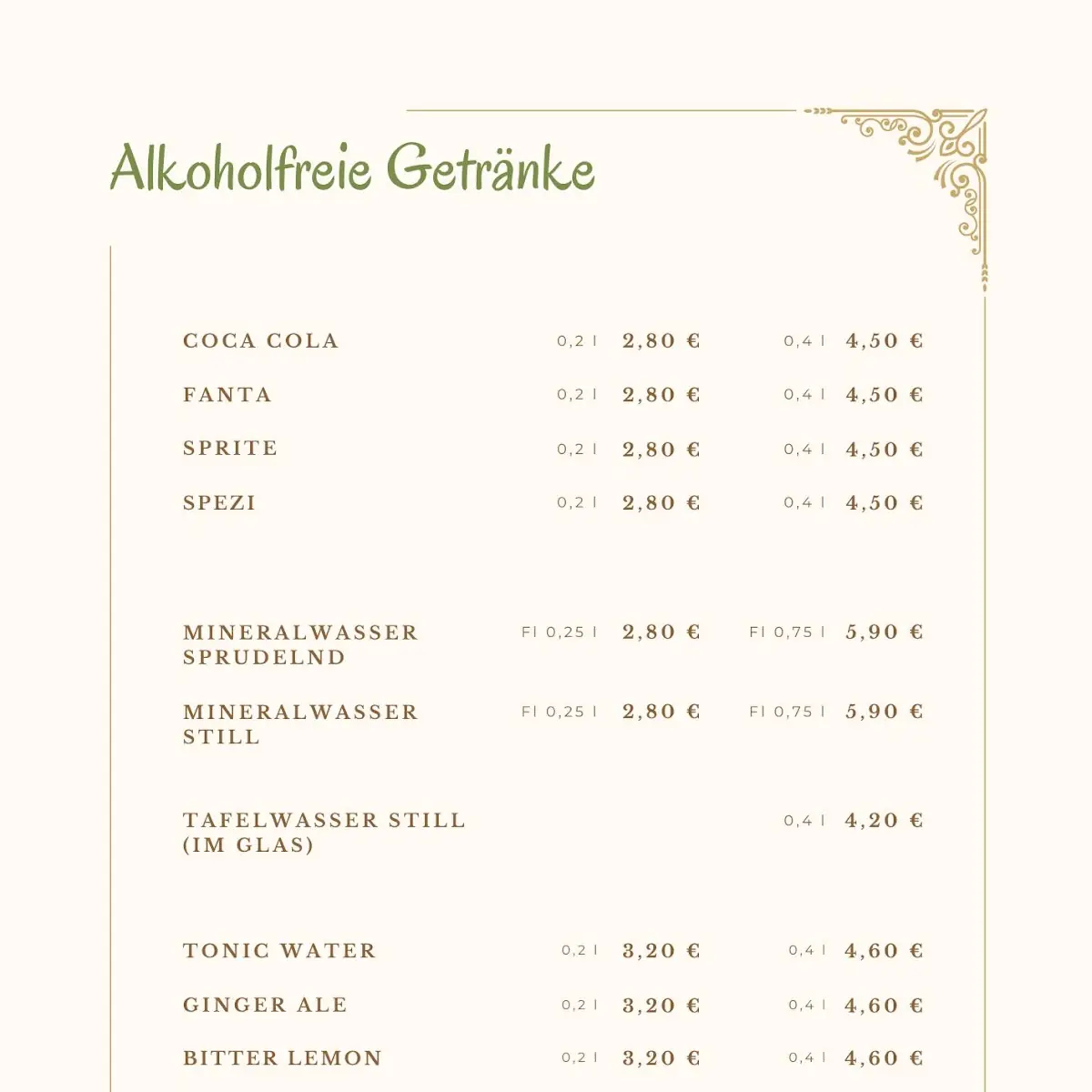 Speisekarte photo 6