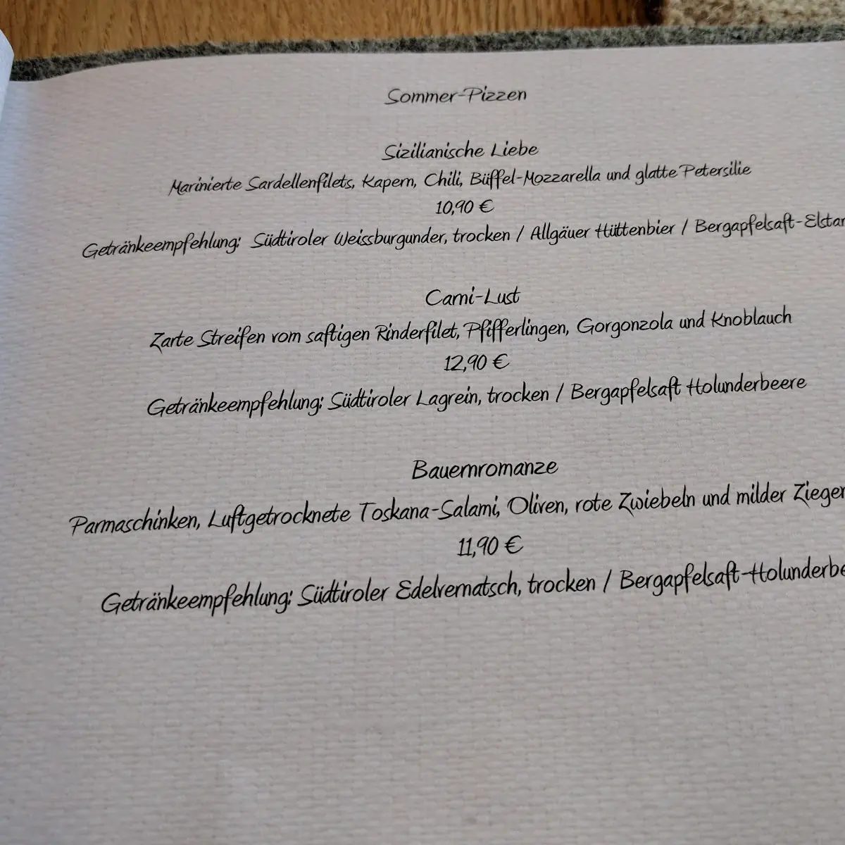 Speisekarte photo 7
