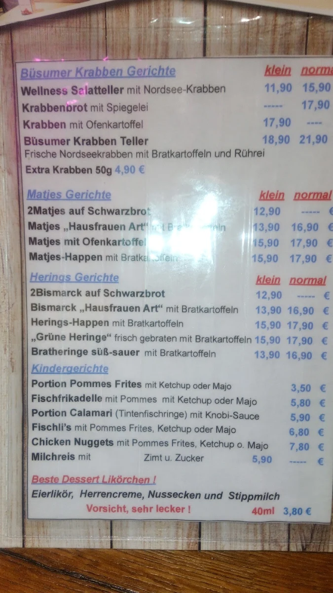 Speisekarte photo 3