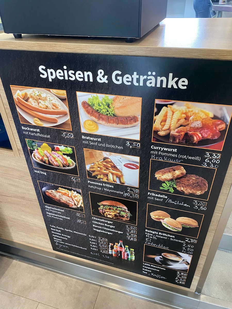 Speisekarte, Golden Diner