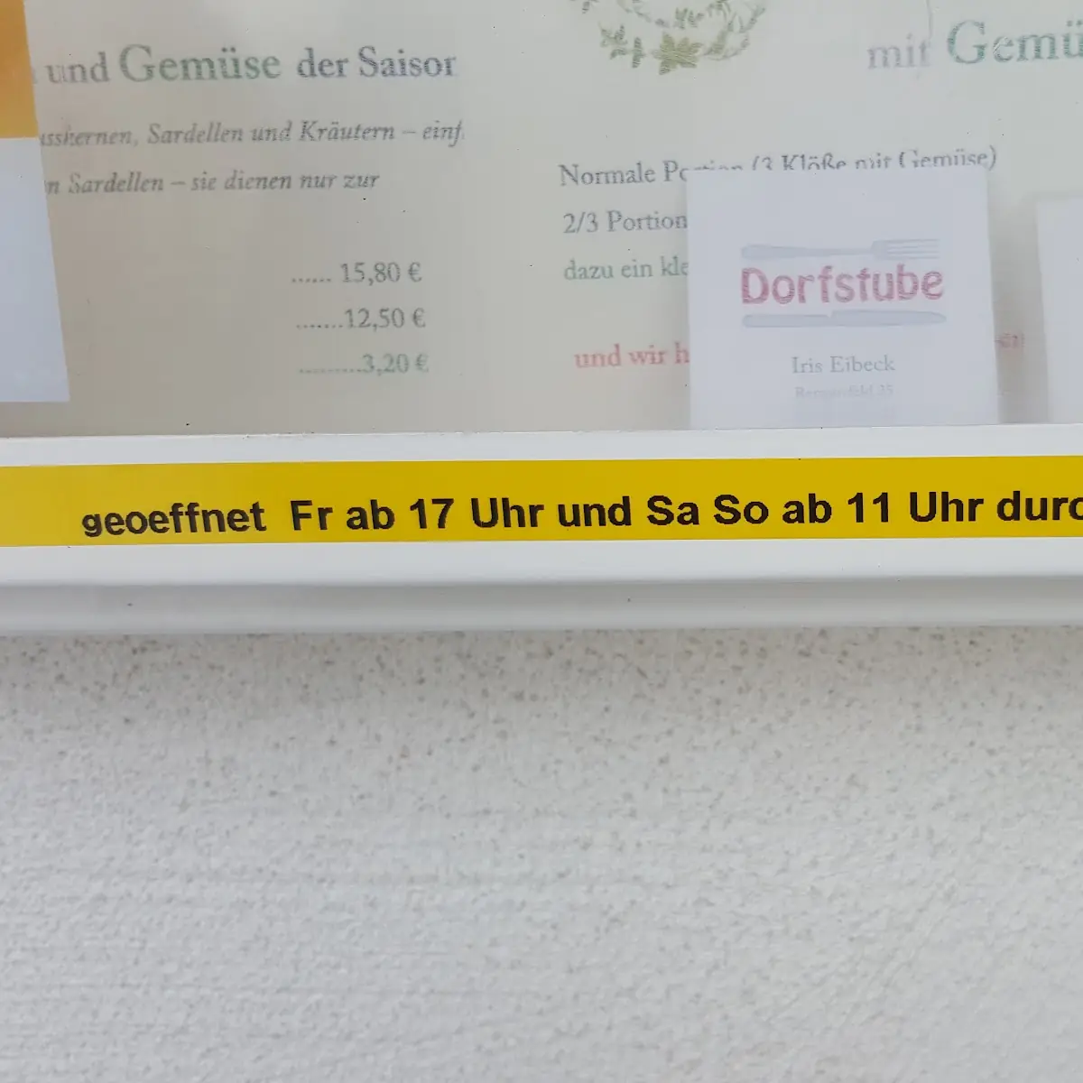 Speisekarte photo 4