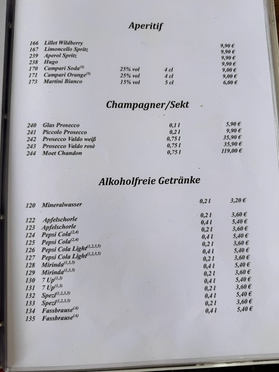 Speisekarte photo 1