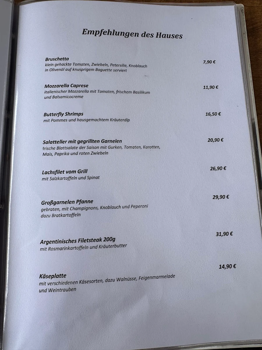 Speisekarte photo 5