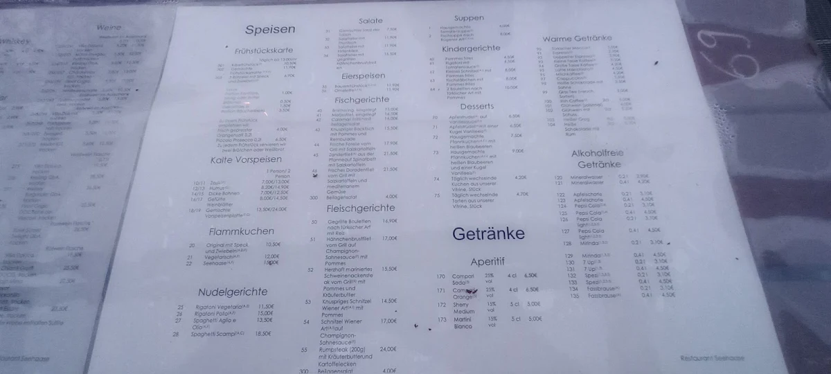 Speisekarte photo 9