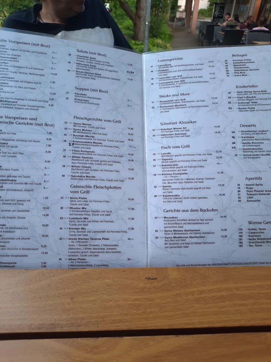 Speisekarte photo 5