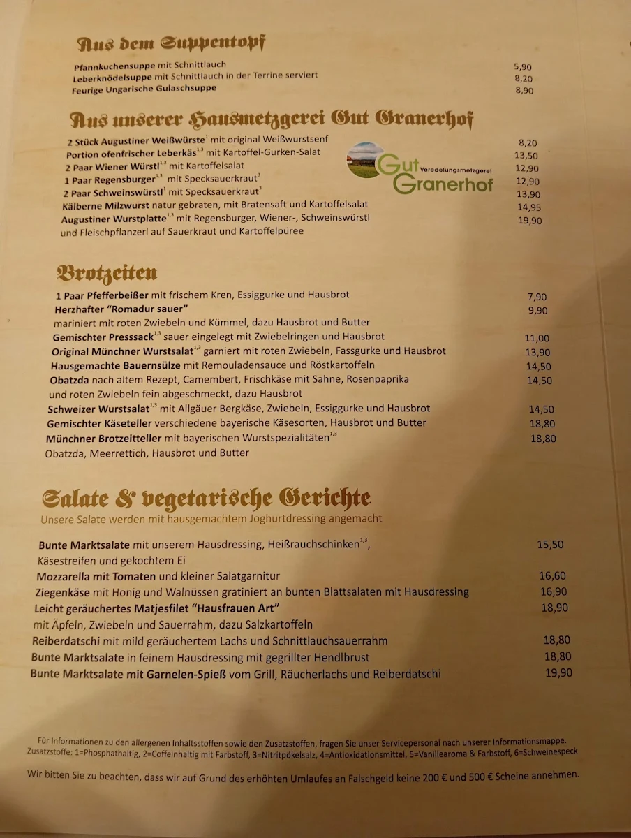 Speisekarte photo 4