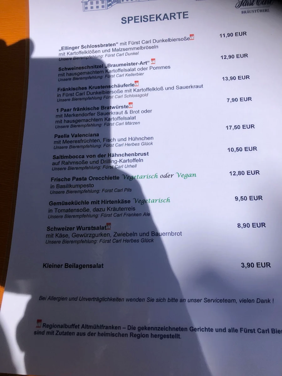Speisekarte photo 10