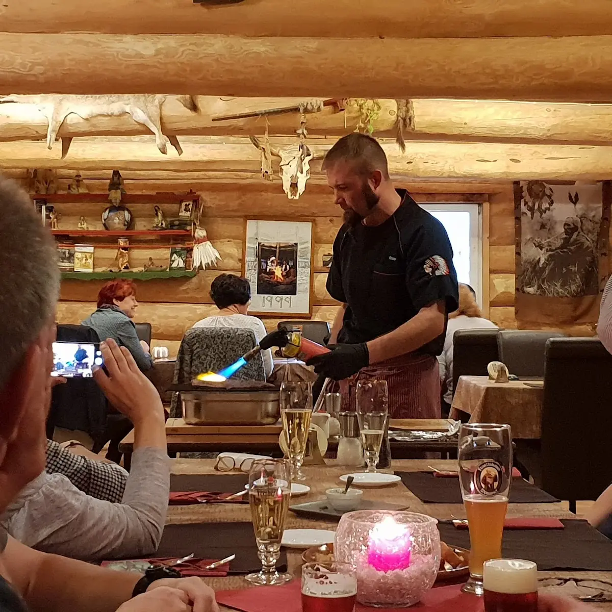 Atmosphäre, Restaurant "Zum Indianer" in Bertingen