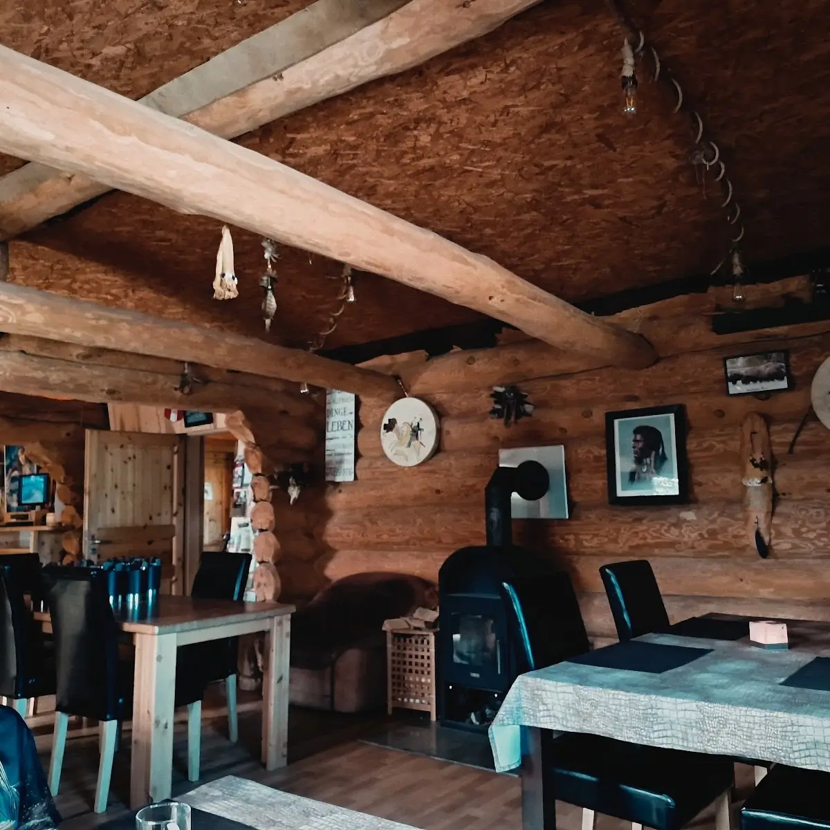 Atmosphäre, Restaurant "Zum Indianer" in Bertingen