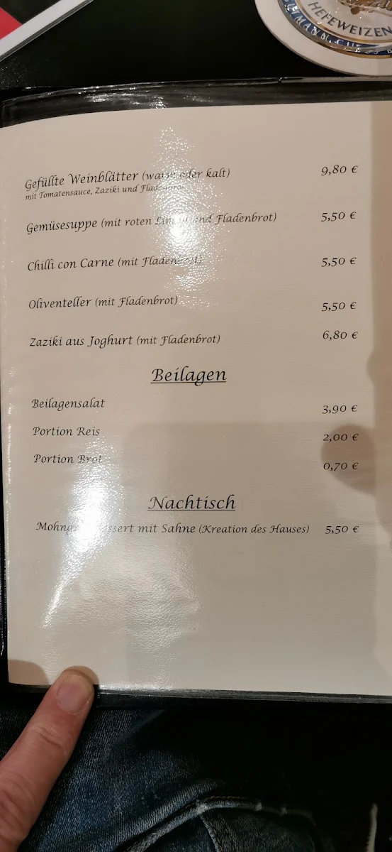 Speisekarte photo 4