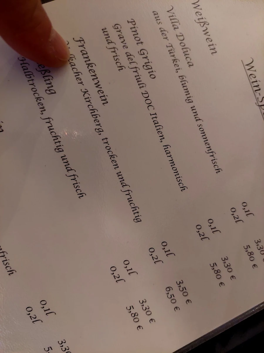 Speisekarte photo 5