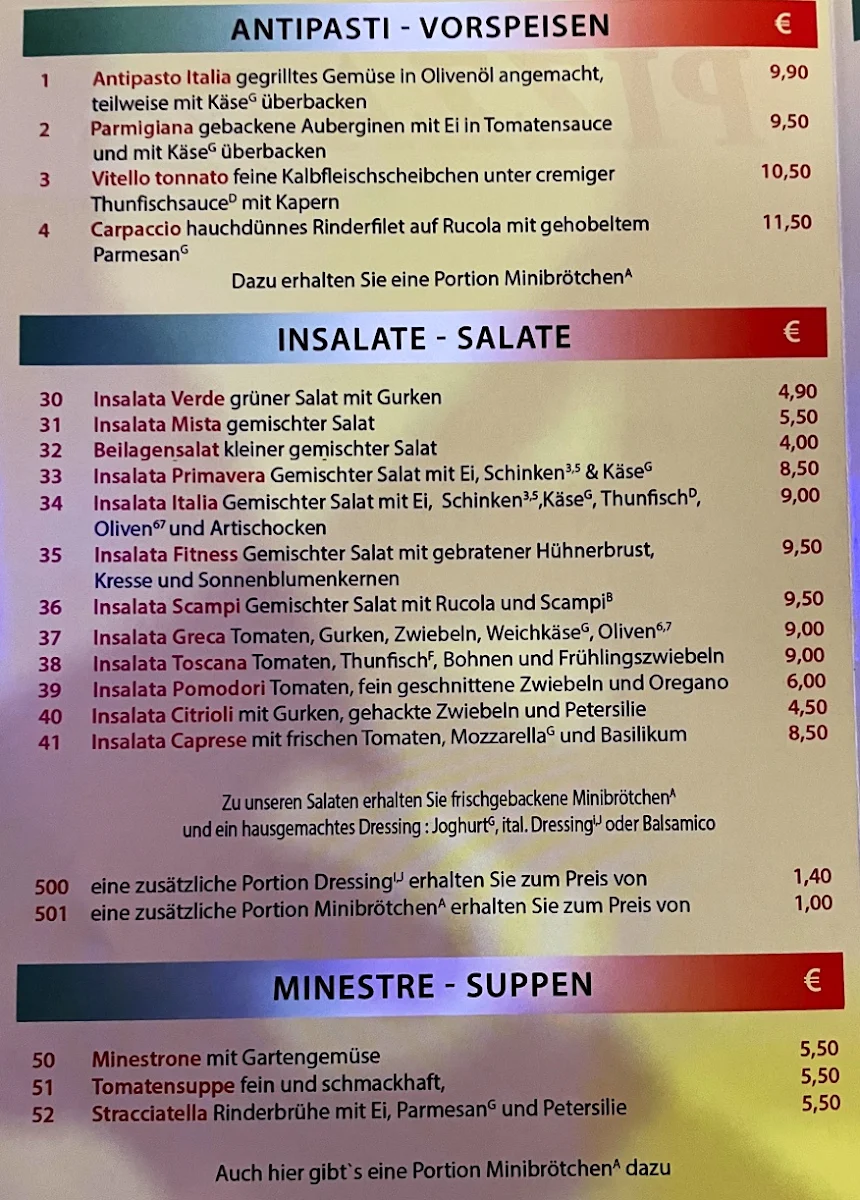 Speisekarte photo 1